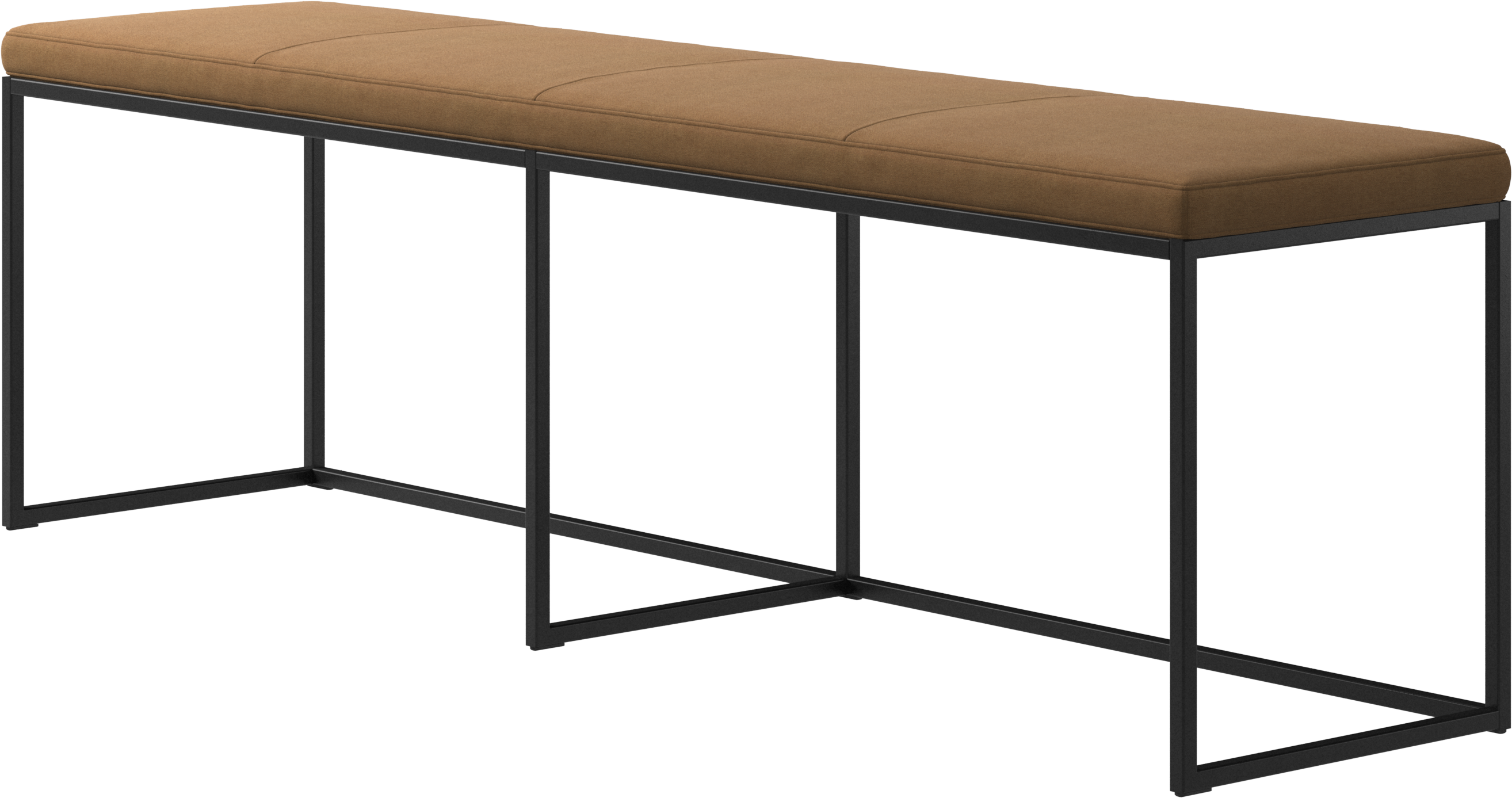 ボーコンセプトラージベンチソファダイニング椅子london Velvet茶色